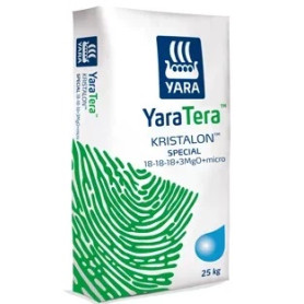 Удобрение YaraTera KRISTALON 18-18-18, 25 кг